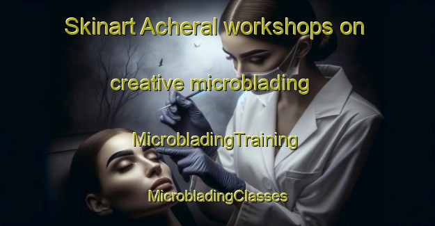 Skinart Acheral workshops on creative microblading | #MicrobladingTraining #MicrobladingClasses #SkinartTraining-Argentina