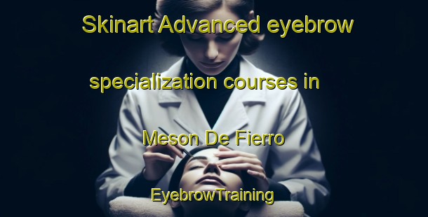 Skinart Advanced eyebrow specialization courses in Meson De Fierro | EyebrowTraining | EyebrowClasses | SkinartTraining-Argentina