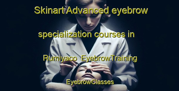 Skinart Advanced eyebrow specialization courses in Rumiyaco | EyebrowTraining | EyebrowClasses | SkinartTraining-Argentina
