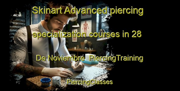 Skinart Advanced piercing specialization courses in 28 De Noviembre | #PiercingTraining #PiercingClasses #SkinartTraining-Argentina