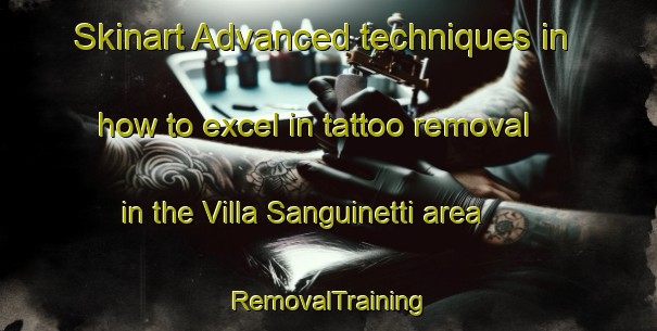 Skinart Advanced techniques in how to excel in tattoo removal in the Villa Sanguinetti area | RemovalTraining | RemovalClasses | SkinartTraining-Argentina