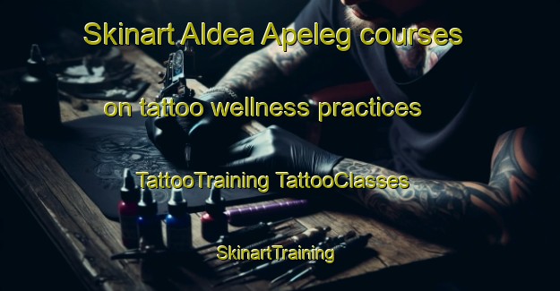 Skinart Aldea Apeleg courses on tattoo wellness practices | #TattooTraining #TattooClasses #SkinartTraining-Argentina