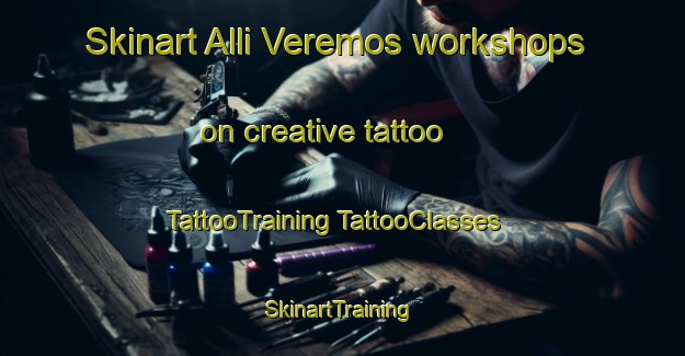 Skinart Alli Veremos workshops on creative tattoo | #TattooTraining #TattooClasses #SkinartTraining-Argentina