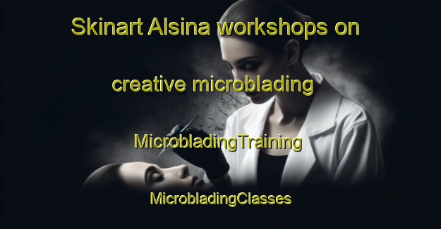 Skinart Alsina workshops on creative microblading | #MicrobladingTraining #MicrobladingClasses #SkinartTraining-Argentina