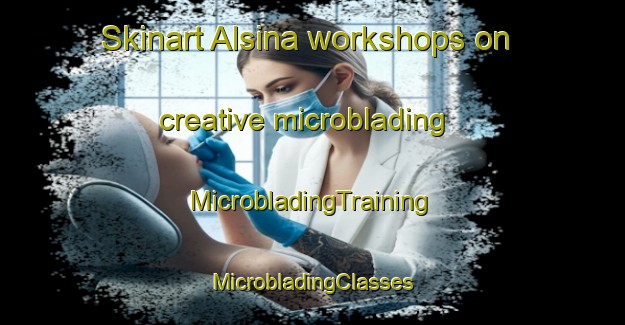 Skinart Alsina workshops on creative microblading | #MicrobladingTraining #MicrobladingClasses #SkinartTraining-Argentina