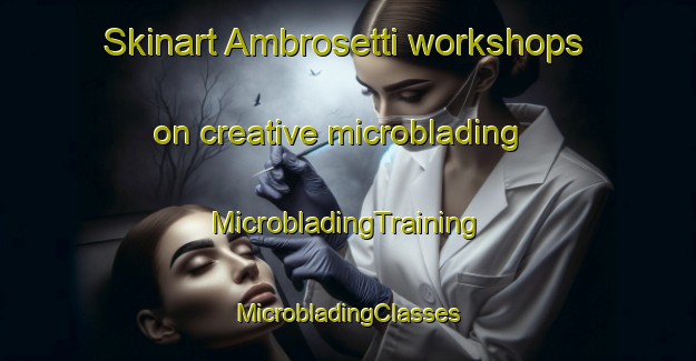 Skinart Ambrosetti workshops on creative microblading | #MicrobladingTraining #MicrobladingClasses #SkinartTraining-Argentina