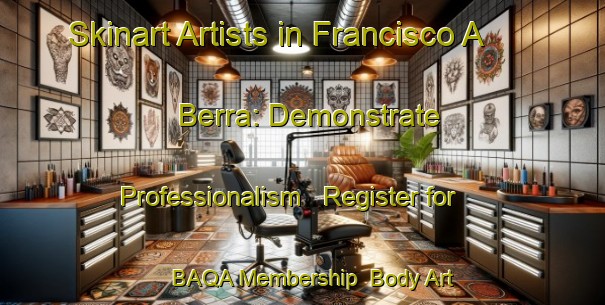 Skinart Artists in Francisco A  Berra: Demonstrate Professionalism - Register for BAQA Membership | Body Art Qualification Authority | BAQA-Argentina