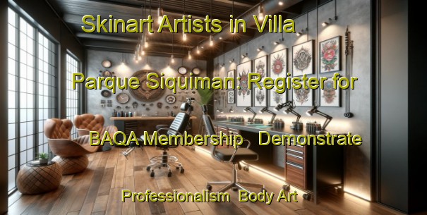 Skinart Artists in Villa Parque Siquiman: Register for BAQA Membership - Demonstrate Professionalism | Body Art Qualification Authority | BAQA-Argentina