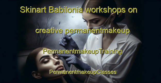 Skinart Babilonia workshops on creative permanentmakeup | PermanentmakeupTraining | PermanentmakeupClasses | SkinartTraining-Argentina