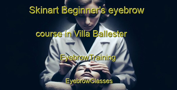 Skinart Beginner's eyebrow course in Villa Ballester | EyebrowTraining | EyebrowClasses | SkinartTraining-Argentina