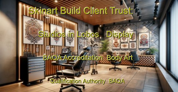 Skinart Build Client Trust: Studios in Lobos - Display BAQA Accreditation | Body Art Qualification Authority | BAQA-Argentina