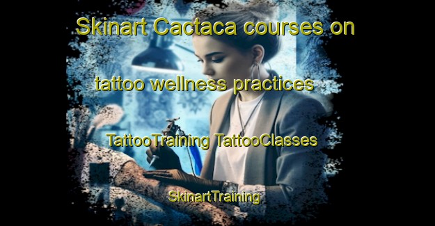 Skinart Cactaca courses on tattoo wellness practices | #TattooTraining #TattooClasses #SkinartTraining-Argentina