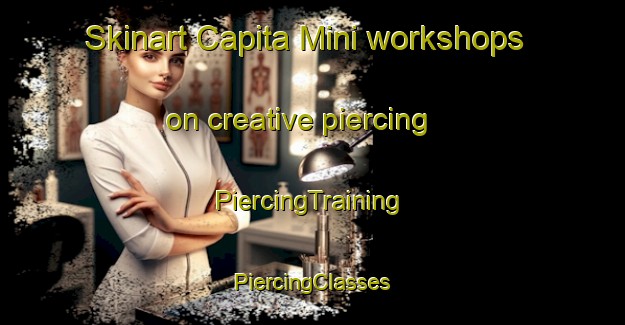 Skinart Capita Mini workshops on creative piercing | #PiercingTraining #PiercingClasses #SkinartTraining-Argentina