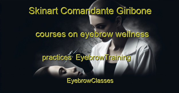 Skinart Comandante Giribone courses on eyebrow wellness practices | EyebrowTraining | EyebrowClasses | SkinartTraining-Argentina