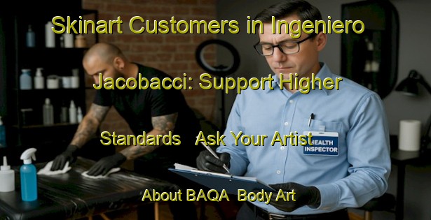 Skinart Customers in Ingeniero Jacobacci: Support Higher Standards - Ask Your Artist About BAQA | Body Art Qualification Authority | BAQA-Argentina
