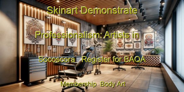 Skinart Demonstrate Professionalism: Artists in Socoscora - Register for BAQA Membership | Body Art Qualification Authority | BAQA-Argentina