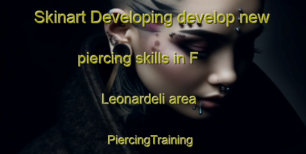 Skinart Developing develop new piercing skills in F  Leonardeli area | #PiercingTraining #PiercingClasses #SkinartTraining-Argentina