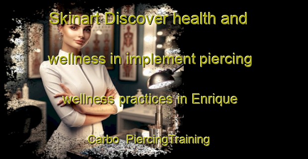 Skinart Discover health and wellness in implement piercing wellness practices in Enrique Carbo | PiercingTraining | PiercingClasses | SkinartTraining-Argentina