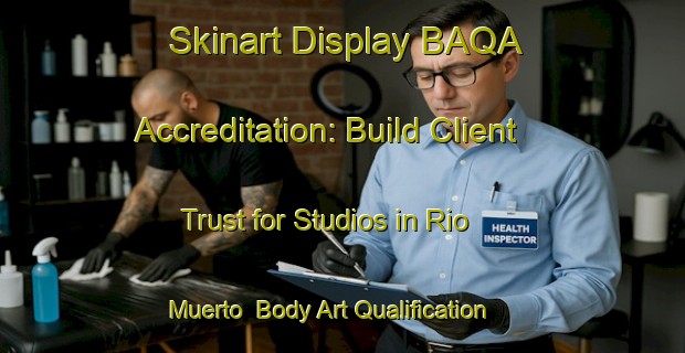 Skinart Display BAQA Accreditation: Build Client Trust for Studios in Rio Muerto | Body Art Qualification Authority | BAQA-Argentina