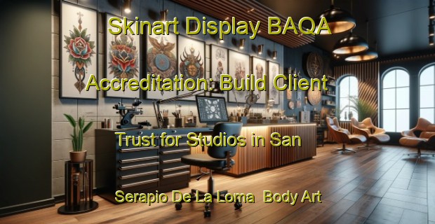 Skinart Display BAQA Accreditation: Build Client Trust for Studios in San Serapio De La Loma | Body Art Qualification Authority | BAQA-Argentina