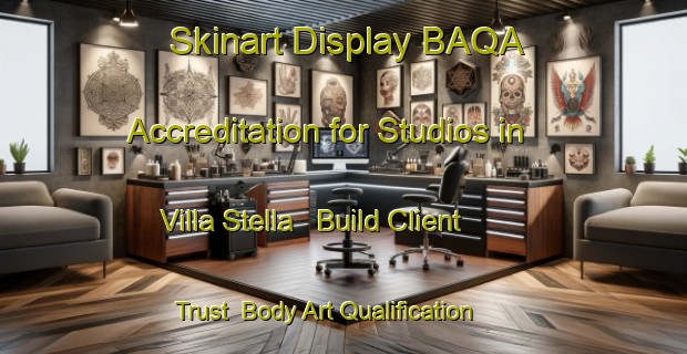 Skinart Display BAQA Accreditation for Studios in Villa Stella - Build Client Trust | Body Art Qualification Authority | BAQA-Argentina