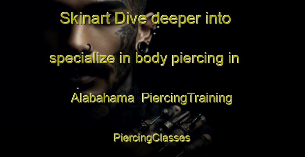 Skinart Dive deeper into specialize in body piercing in Alabahama | #PiercingTraining #PiercingClasses #SkinartTraining-Argentina