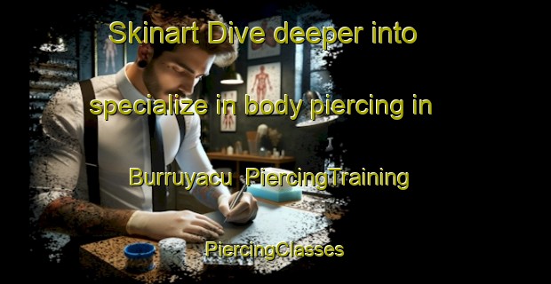 Skinart Dive deeper into specialize in body piercing in Burruyacu | #PiercingTraining #PiercingClasses #SkinartTraining-Argentina