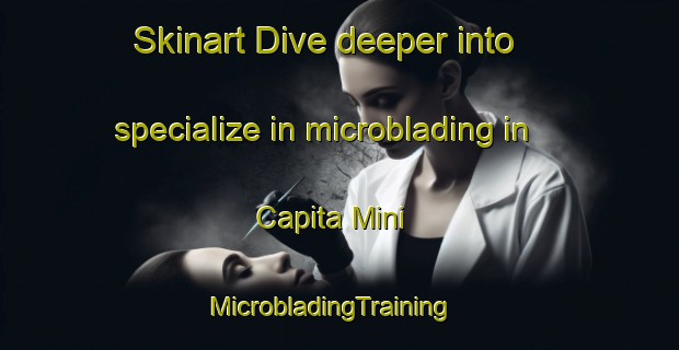 Skinart Dive deeper into specialize in microblading in Capita Mini | MicrobladingTraining | MicrobladingClasses | SkinartTraining-Argentina