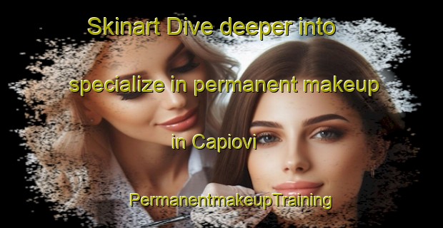 Skinart Dive deeper into specialize in permanent makeup in Capiovi | #PermanentmakeupTraining #PermanentmakeupClasses #SkinartTraining-Argentina