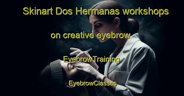 Skinart Dos Hermanas workshops on creative eyebrow | EyebrowTraining | EyebrowClasses | SkinartTraining-Argentina