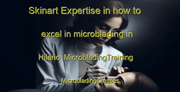 Skinart Expertise in how to excel in microblading in Hilario | #MicrobladingTraining #MicrobladingClasses #SkinartTraining-Argentina