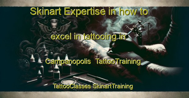 Skinart Expertise in how to excel in tattooing in Campanopolis | #TattooTraining #TattooClasses #SkinartTraining-Argentina