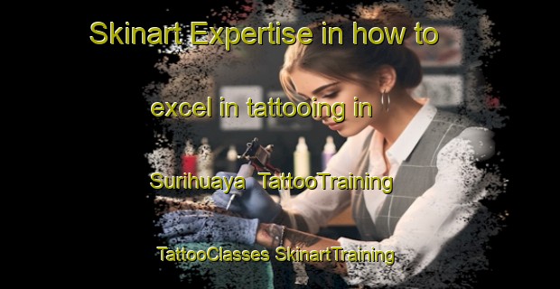 Skinart Expertise in how to excel in tattooing in Surihuaya | #TattooTraining #TattooClasses #SkinartTraining-Argentina