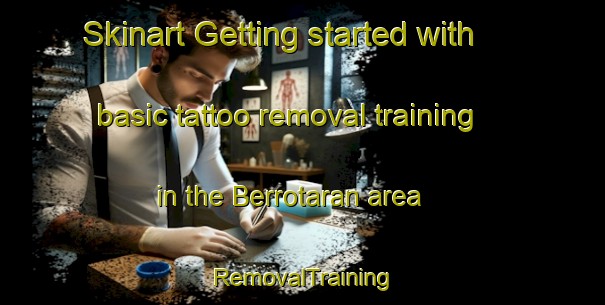 Skinart Getting started with basic tattoo removal training in the Berrotaran area | RemovalTraining | RemovalClasses | SkinartTraining-Argentina