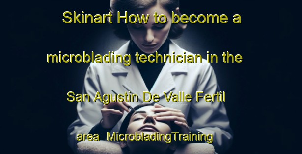 Skinart How to become a microblading technician in the San Agustin De Valle Fertil area | MicrobladingTraining | MicrobladingClasses | SkinartTraining-Argentina