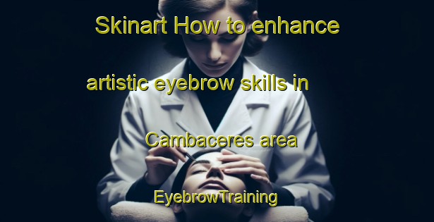Skinart How to enhance artistic eyebrow skills in Cambaceres area | EyebrowTraining | EyebrowClasses | SkinartTraining-Argentina