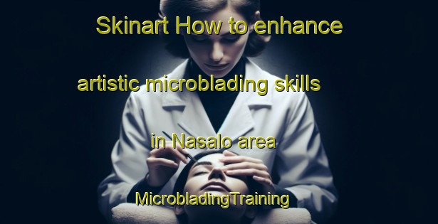 Skinart How to enhance artistic microblading skills in Nasalo area | MicrobladingTraining | MicrobladingClasses | SkinartTraining-Argentina