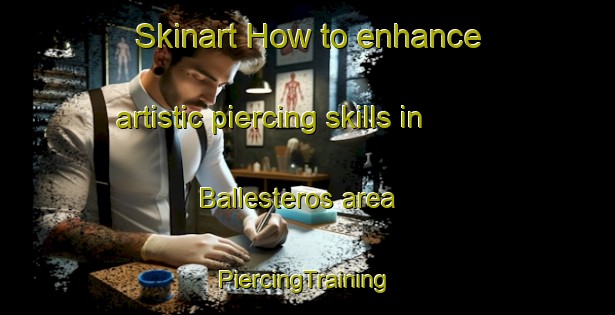 Skinart How to enhance artistic piercing skills in Ballesteros area | #PiercingTraining #PiercingClasses #SkinartTraining-Argentina