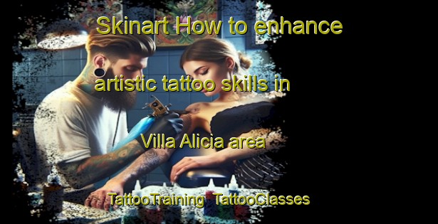 Skinart How to enhance artistic tattoo skills in Villa Alicia area | TattooTraining | TattooClasses | SkinartTraining-Argentina