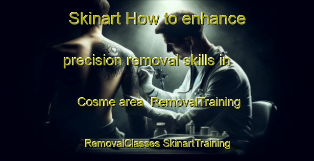 Skinart How to enhance precision removal skills in Cosme area | #RemovalTraining #RemovalClasses #SkinartTraining-Argentina