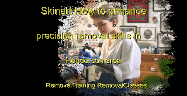 Skinart How to enhance precision removal skills in Henderson area | #RemovalTraining #RemovalClasses #SkinartTraining-Argentina