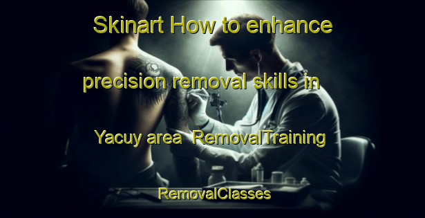 Skinart How to enhance precision removal skills in Yacuy area | RemovalTraining | RemovalClasses | SkinartTraining-Argentina