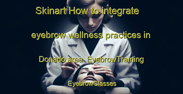 Skinart How to integrate eyebrow wellness practices in Donado area | EyebrowTraining | EyebrowClasses | SkinartTraining-Argentina