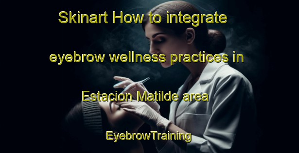 Skinart How to integrate eyebrow wellness practices in Estacion Matilde area | EyebrowTraining | EyebrowClasses | SkinartTraining-Argentina