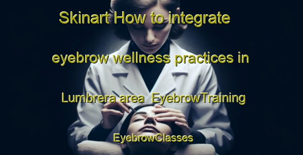 Skinart How to integrate eyebrow wellness practices in Lumbrera area | EyebrowTraining | EyebrowClasses | SkinartTraining-Argentina