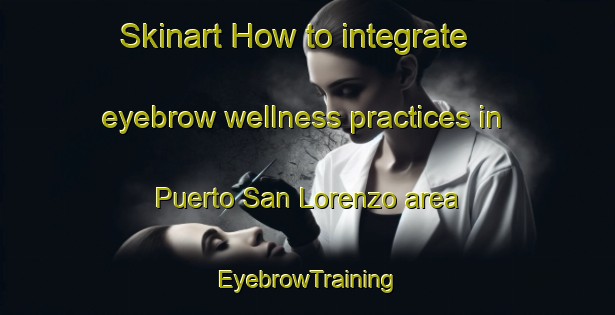 Skinart How to integrate eyebrow wellness practices in Puerto San Lorenzo area | EyebrowTraining | EyebrowClasses | SkinartTraining-Argentina