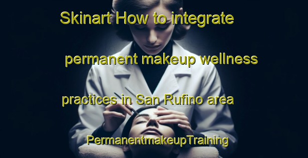 Skinart How to integrate permanent makeup wellness practices in San Rufino area | PermanentmakeupTraining | PermanentmakeupClasses | SkinartTraining-Argentina