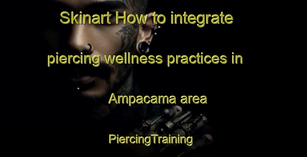 Skinart How to integrate piercing wellness practices in Ampacama area | #PiercingTraining #PiercingClasses #SkinartTraining-Argentina