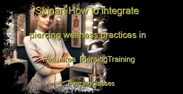 Skinart How to integrate piercing wellness practices in Peru area | #PiercingTraining #PiercingClasses #SkinartTraining-Argentina