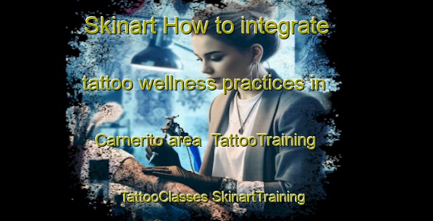 Skinart How to integrate tattoo wellness practices in Carnerito area | #TattooTraining #TattooClasses #SkinartTraining-Argentina